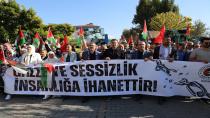 “Zulme Karşı Meydana Gel” Iğdır’da Binler Filistin’e Destek İçin Yürüdü