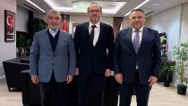 Rektör Gürel ve Milletvekili Alagöz’den Bakan Yardımcısı Okumuş’a Ziyaret